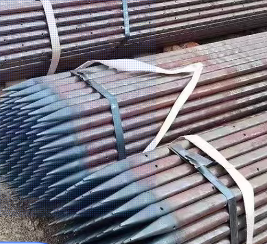 荆州超前小导管预埋钢管出尖打孔焊倒刺无缝焊管厂