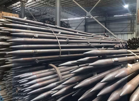 荆州注浆无缝钢管棚管25/32/42/48/50/60/76/89mm超前小导管钢花管