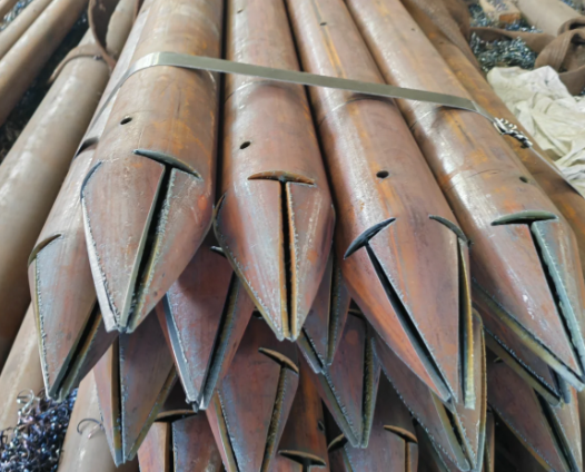 荆州注浆钢花管管棚管隧道预埋管42/48/50/89